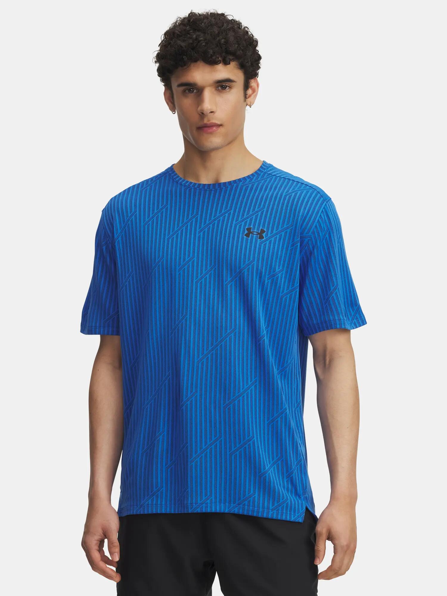 Férfi póló Under Armour UA Tech Vent Jacquard-BLU 1/3