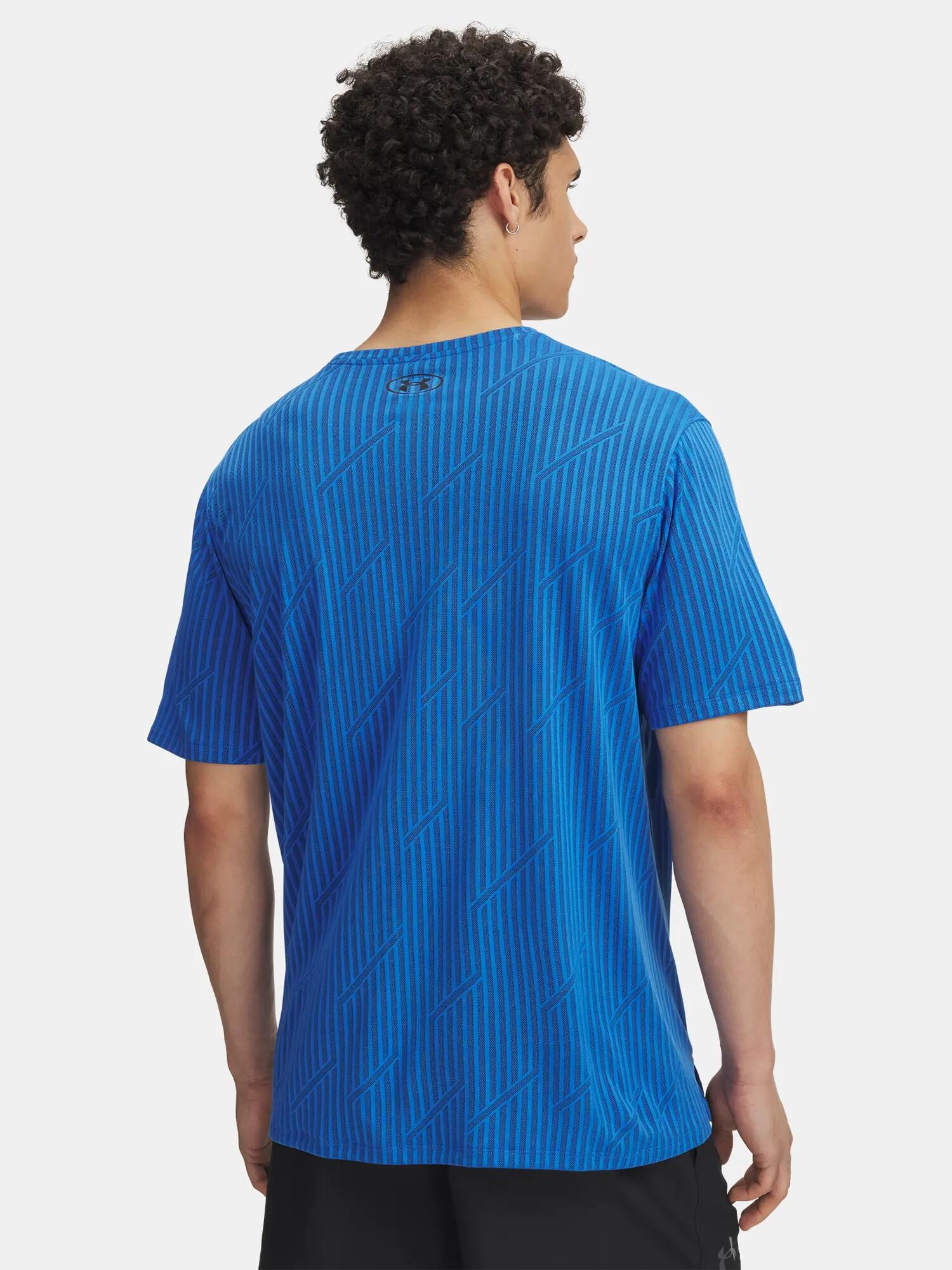 Férfi póló Under Armour UA Tech Vent Jacquard-BLU 2/3