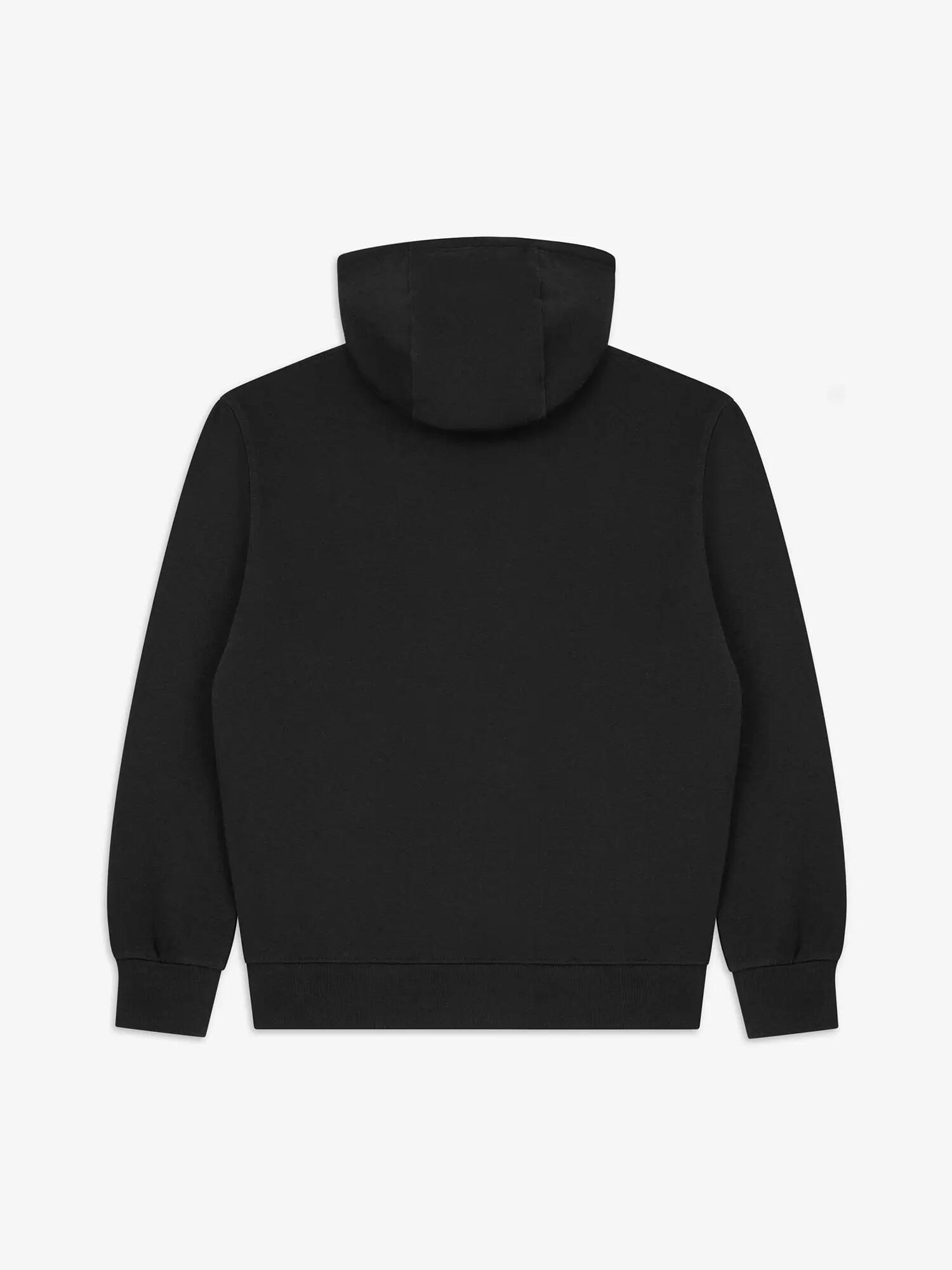 MANTO bluza z kapturem DEFEND czarna 3/4
