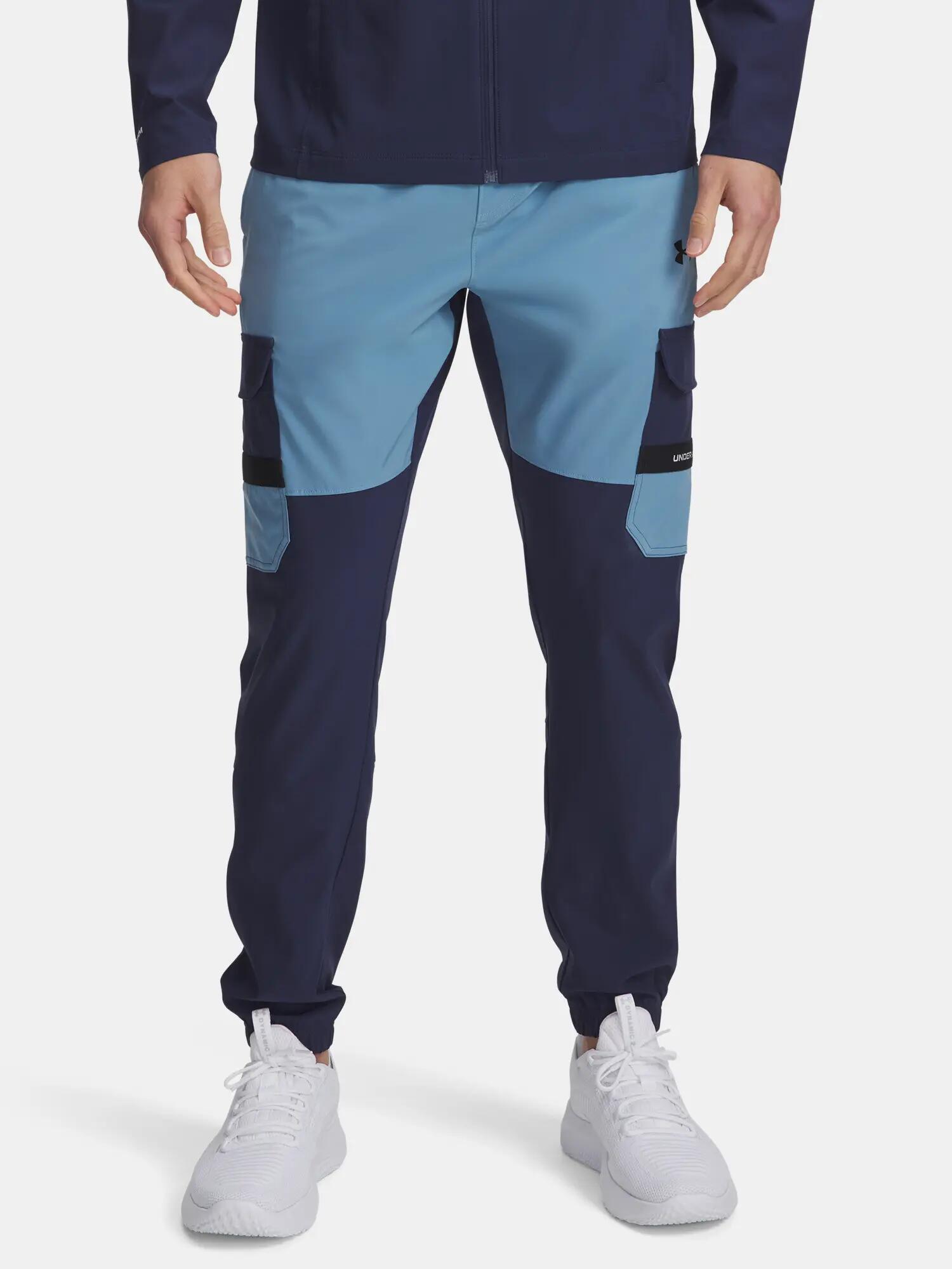 Férfi sportnadrág Under Armour UA Tech Utility Woven Pant-BLU 1/4