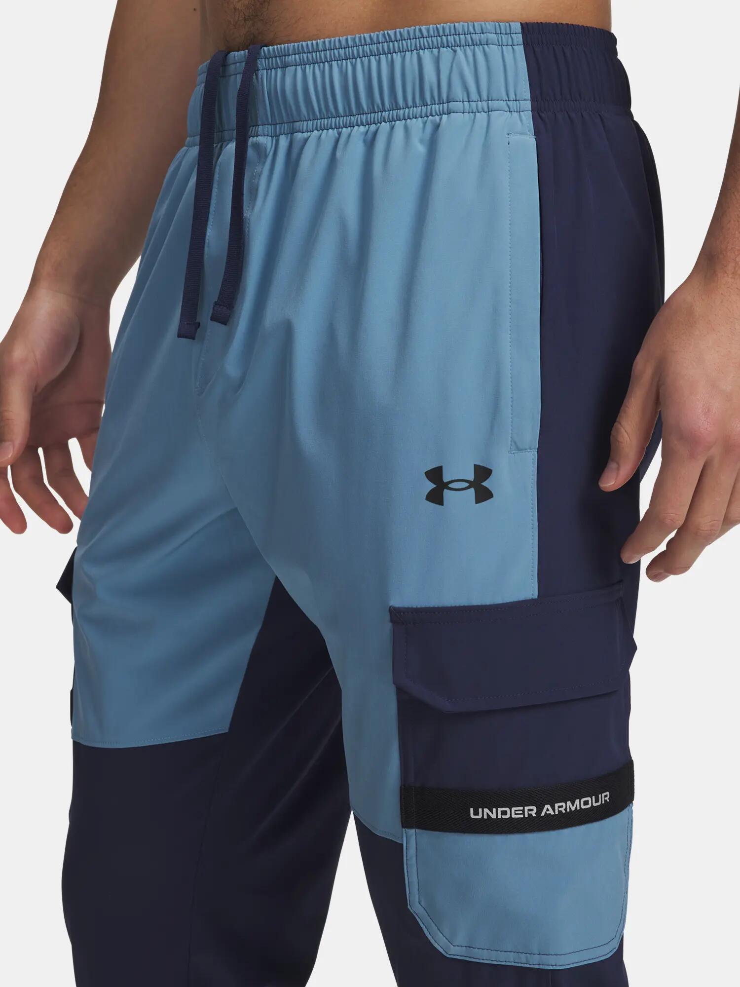 Férfi sportnadrág Under Armour UA Tech Utility Woven Pant-BLU 3/4