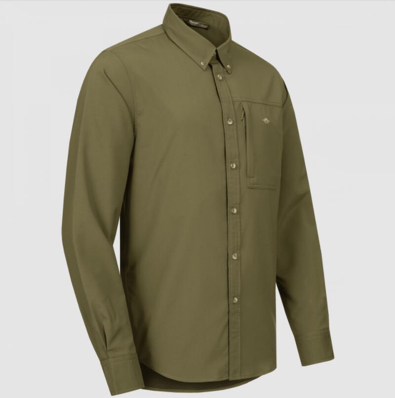 Blaser AirFlow Hemd Herren (Dunkel Oliv) Größe 2XL 3/6