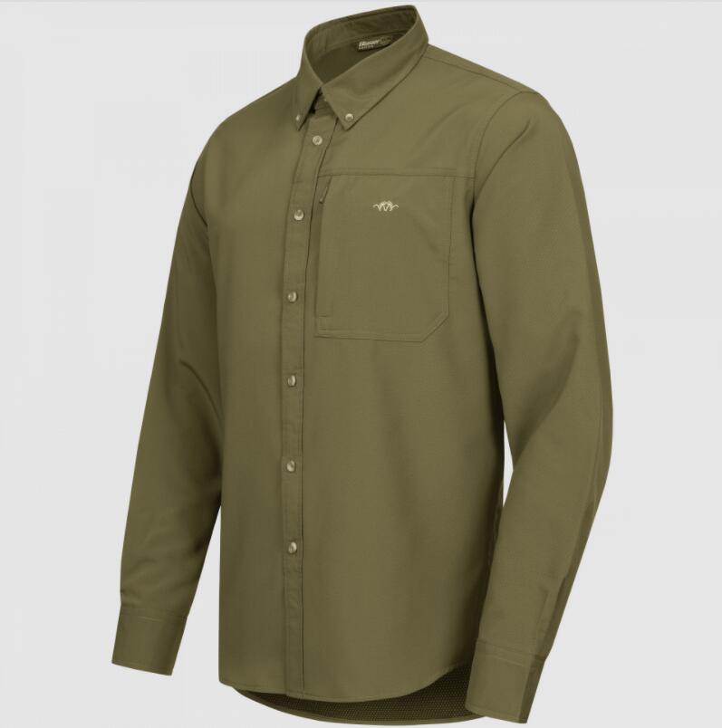 Blaser AirFlow Hemd Herren (Dunkel Oliv) Größe 2XL 2/6