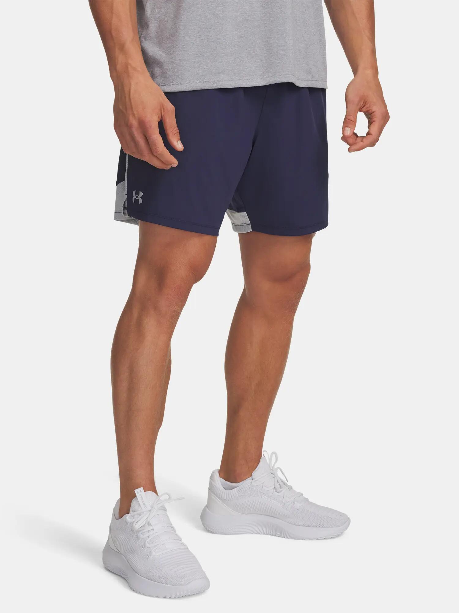 Férfi rövidnadrág Under Armour UA Tech Vent 2in1 Short-BLU 1/4