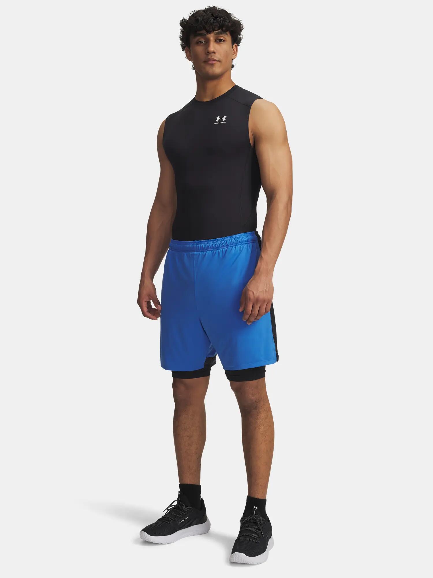 Férfi rövidnadrág Under Armour UA Tech Vent 2in1 Short-BLU 4/4
