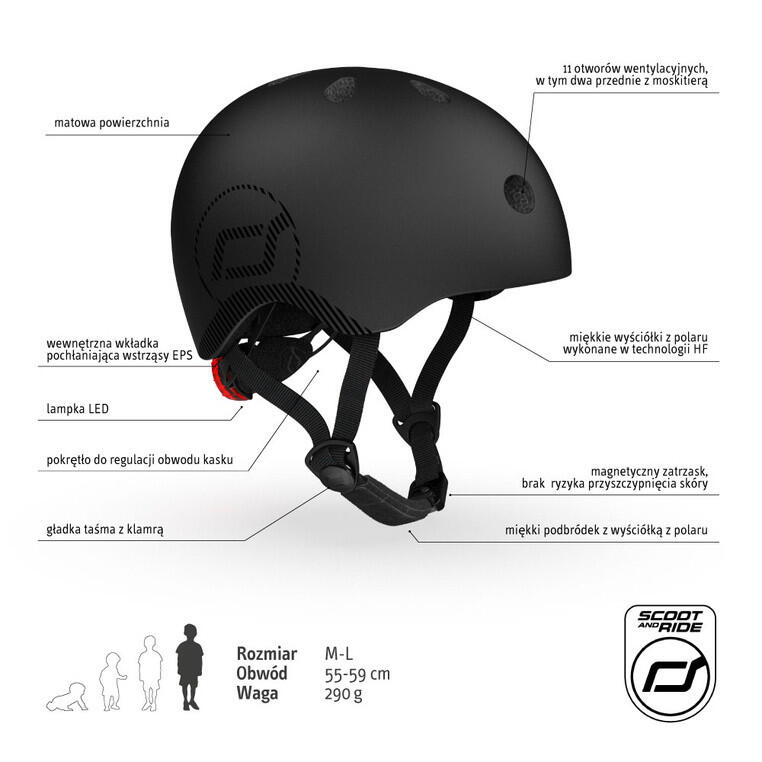 Scootandride Kinderhelm - Ultralicht en Veilig 2/7