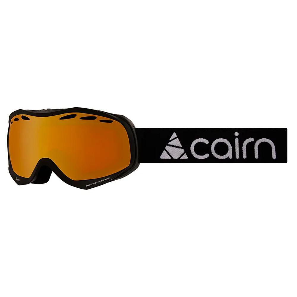 Cairn Speed Photochromatic Ski Goggles - Black/Orange Unisex