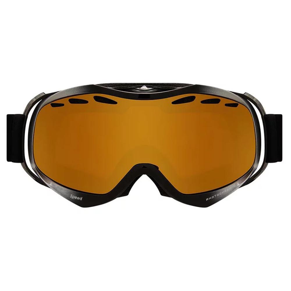 Masque de Ski Noir/Orange Mixte Cairn Speed Photochromic 2/2