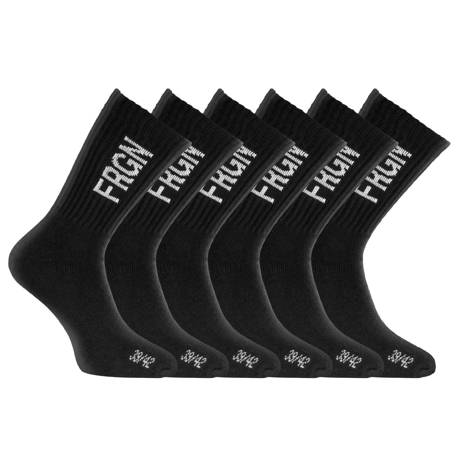 Freegun - Lot De 6 Paires De Tennis Enfant Modèle Frgn - Chaussettes - Multicolore - 31/34 - Decathlon