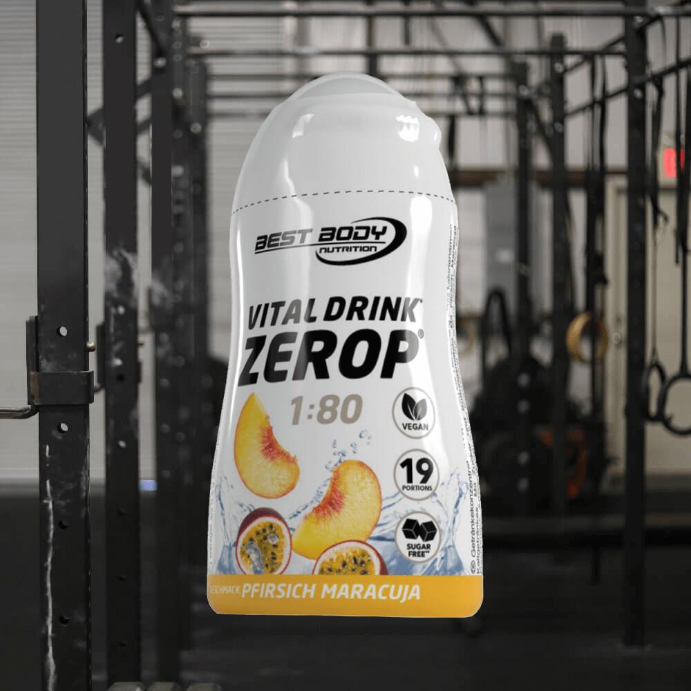 Best Body Nutrition Vital Drink Zerop Squeeze (48ml) Peach-Passion Fruit 2/3