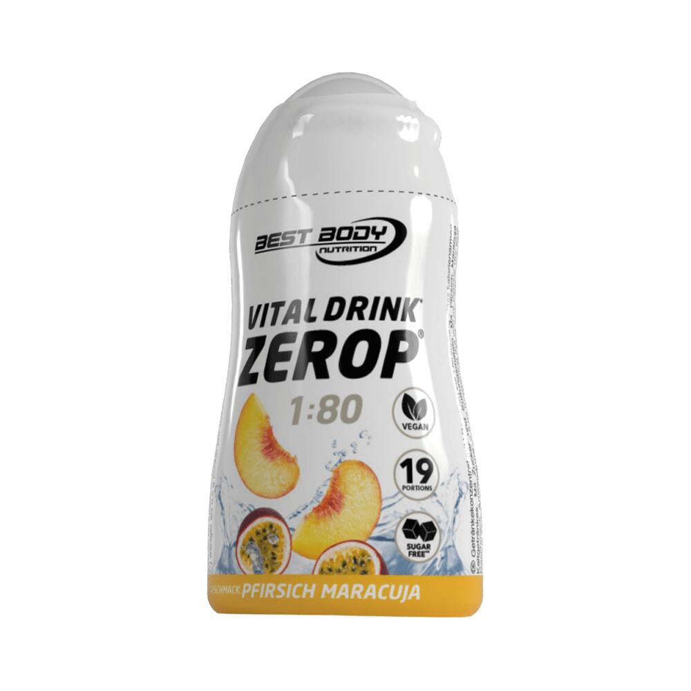 Best Body Nutrition - Best Body Nutrition Vital Drink Zerop Squeeze (48ml) Peach-passion Fruit - Boisson Aromatisée - Decathlon