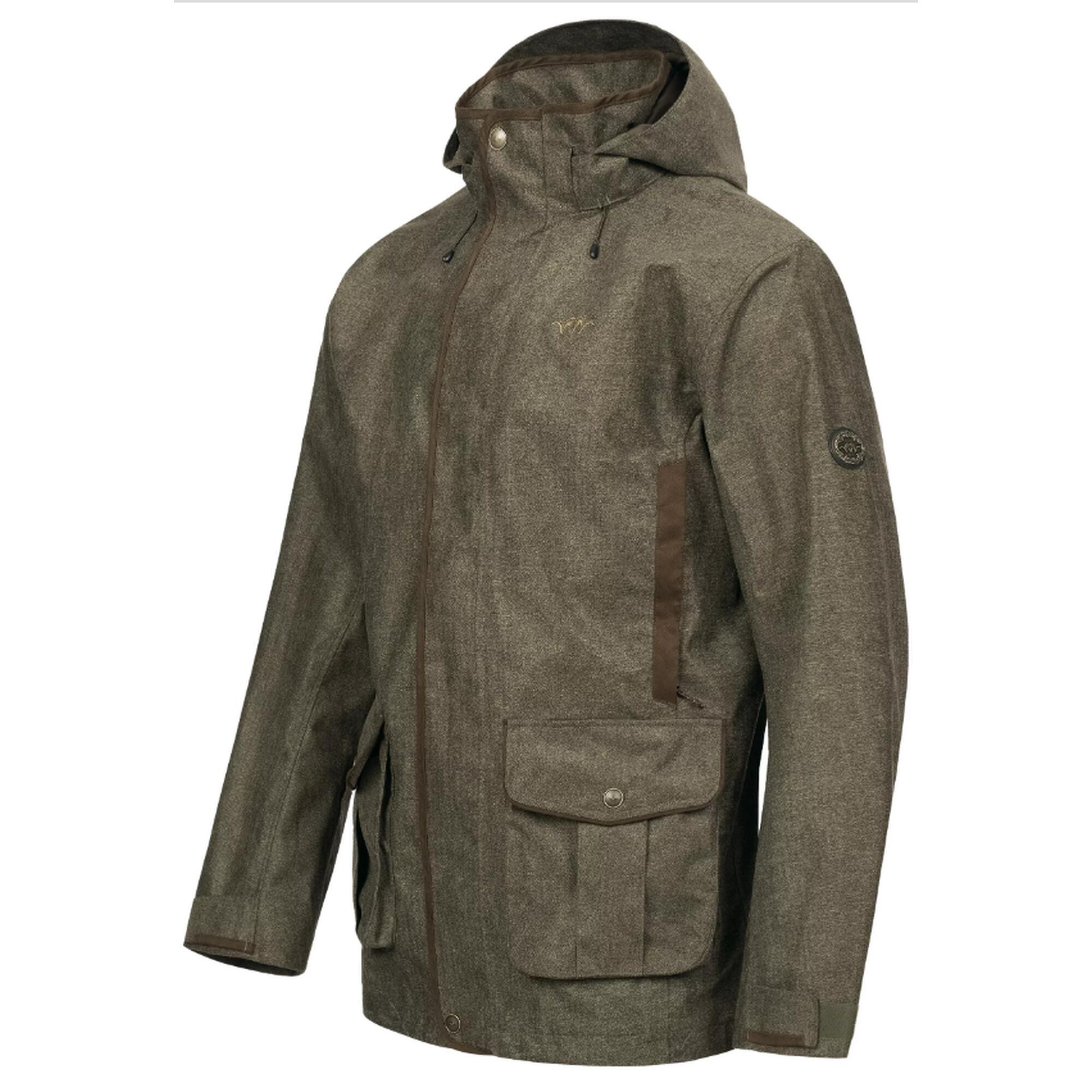 JACHETA BLASER VINTAGE WING DARK BROWN MELANGE