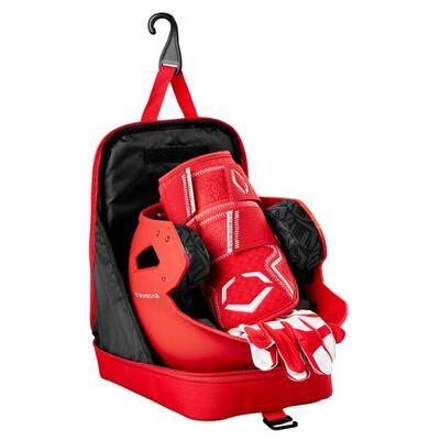 Evoshield wb576350 recruit backpack dugout cubby color scarlet