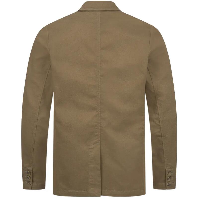 Sacou barbati Blaser denim strech bob dark olive
