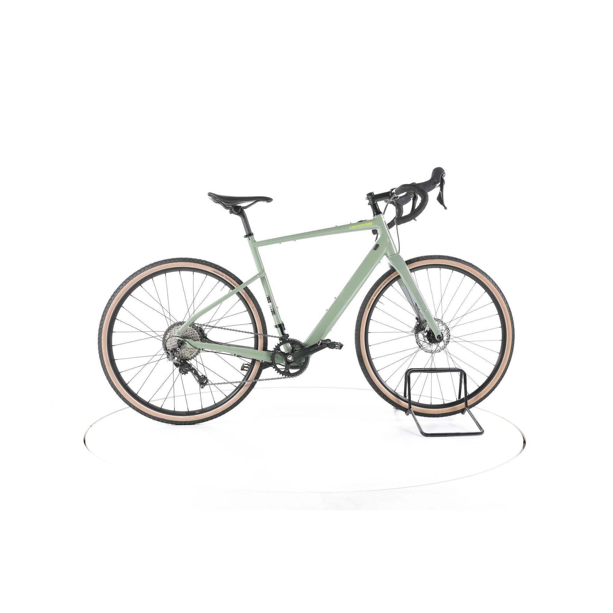 Cannondale - Reconditionné - Cannondale Topstone Neo Sl 1 E-gravelbike 2023 - Très Bon - Vélo Ville - Vert - Grand - Decathlon