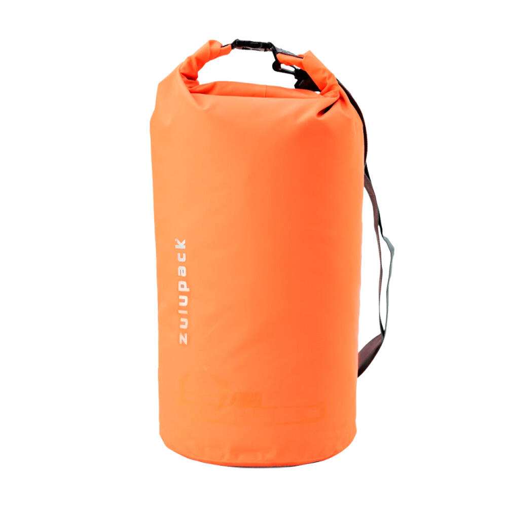 Zulupack - Sac Tube Étanche 15l Fond Transparent - Sac Étanche - Orange - 15 L - Decathlon
