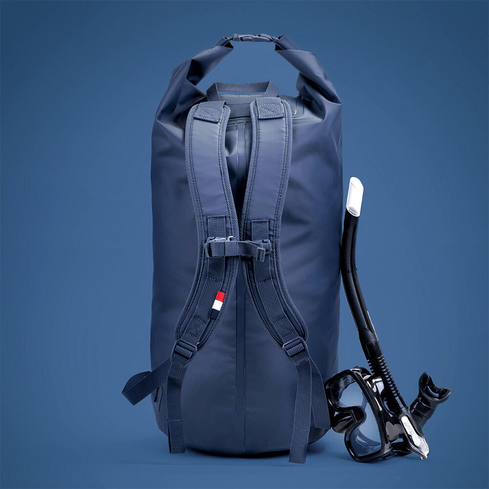 Waterdichte buisvormige rugzak 45L - VERSEAU Marine Nationale 2/3