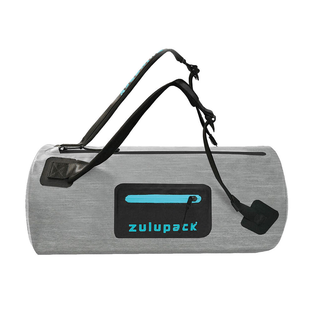Zulupack - Sac Week-end Étanche 32l Ip66 Tpu - Fit - Sac Étanche - Bleu|gris - 32 L - Decathlon