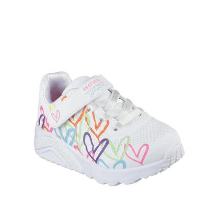 Baskets bébé fille Skechers Uno Lite Love Levitate