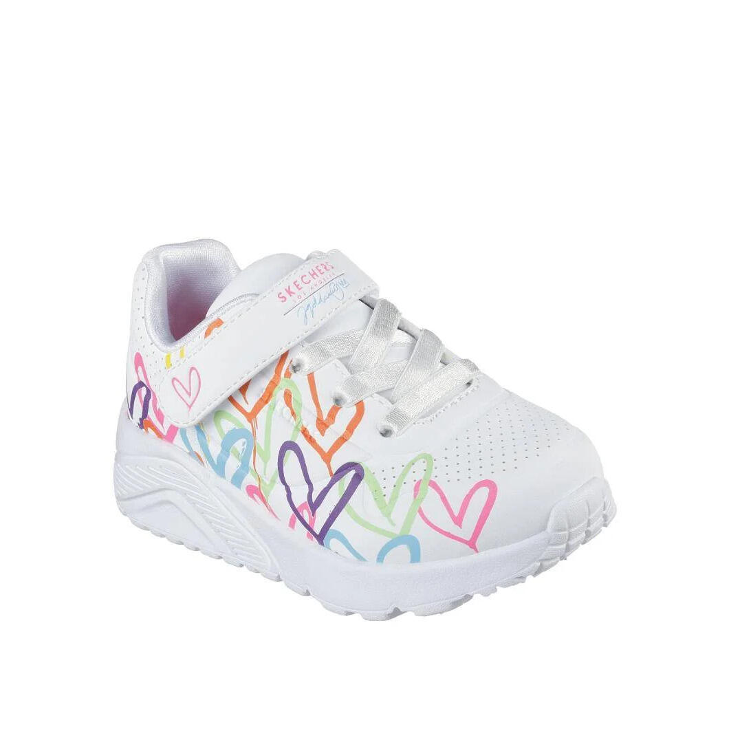 Skechers - Baskets Bébé Fille Skechers Uno Lite Love Levitate - Baskets - Blanc|multicolore - Decathlon