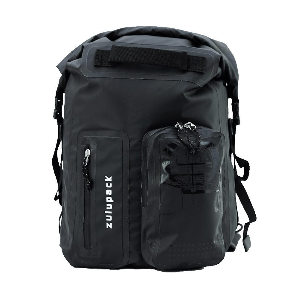 Zulupack - Sac À Dos Étanche 60l - Nomad - Sac Étanche - Noir - 60 L - Decathlon