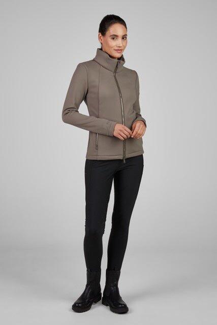 Fleecejacke Damen Selection slate brown 3/7