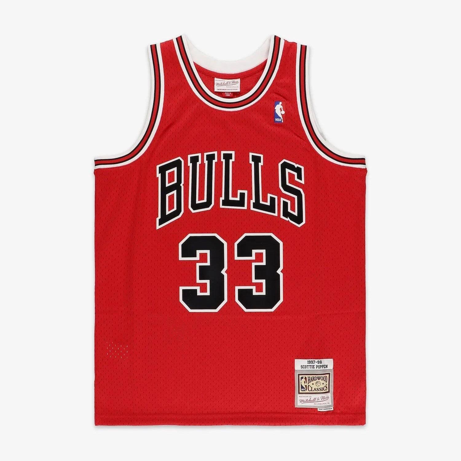 Maillot de basket Mitchell & ness modèle SMJYGS18153-CBUSCAR97SPI pour homme 6/7