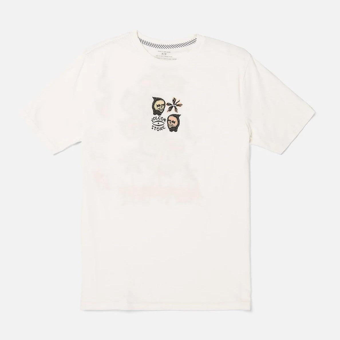 T-shirt a maniche corte Volcom Flower Budz - bianco sporco 5/7