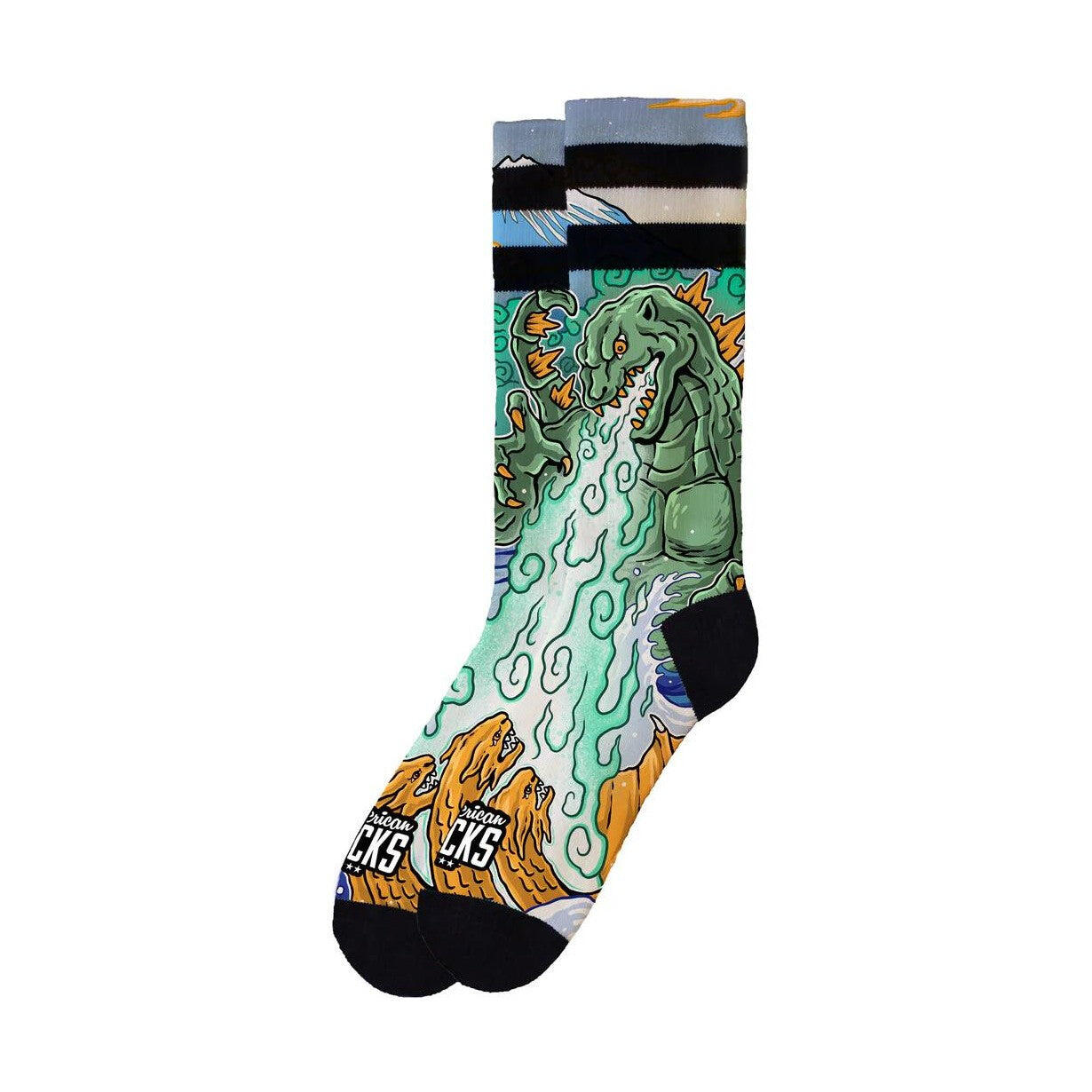 Chaussettes Kaiju King - Mid High - American Socks 7/7