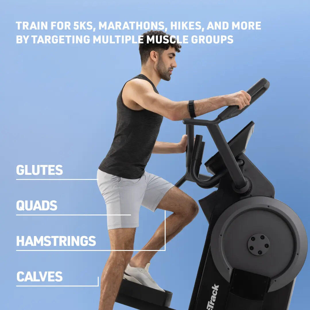 Bicicleta Elíptica Step Climber XL / Pantalla táctil de 16" 5/8