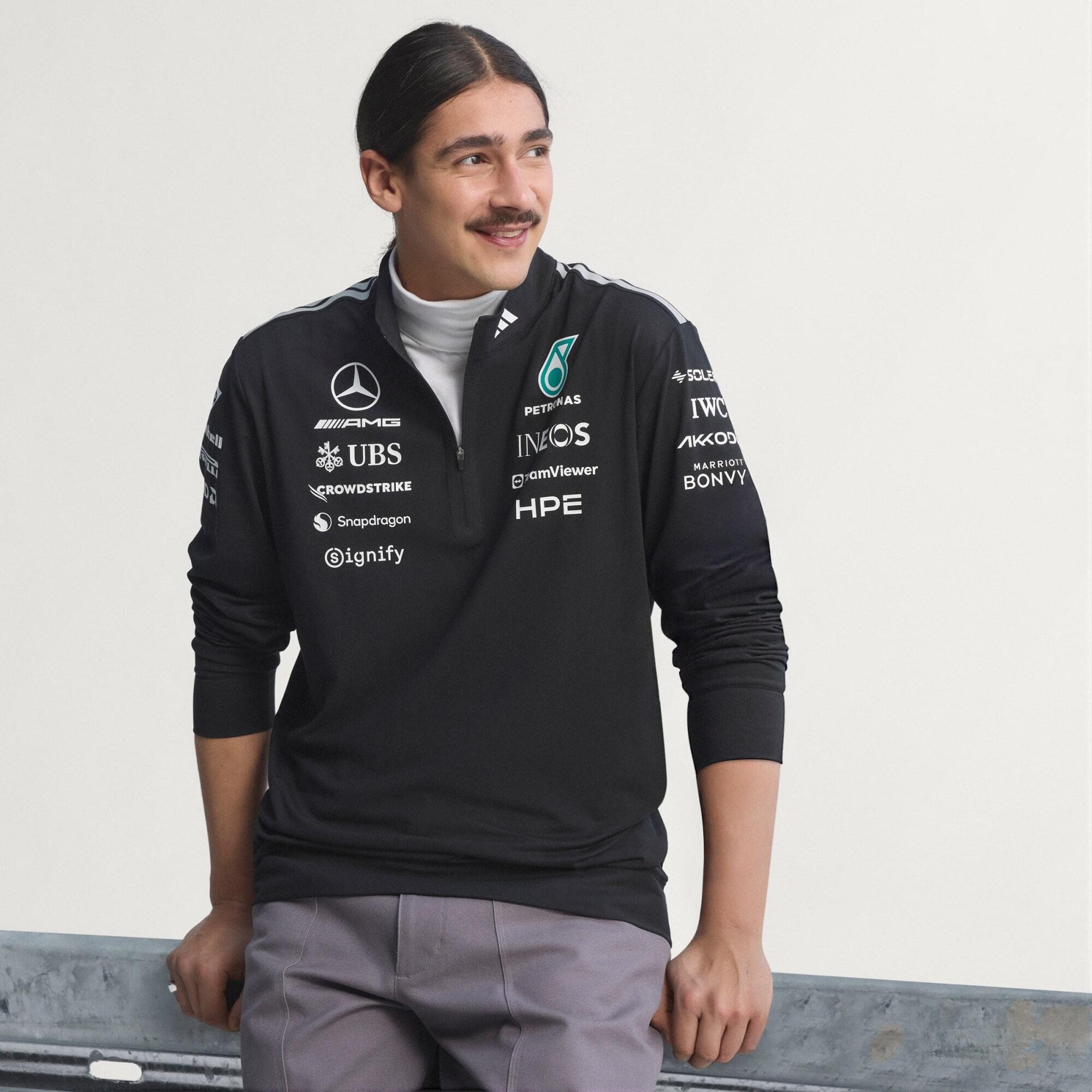 MERCEDES - AMG PETRONAS FORMULA 1 TEAM ENGINEERS QUARTER ZIP Sweatshirt 3/12