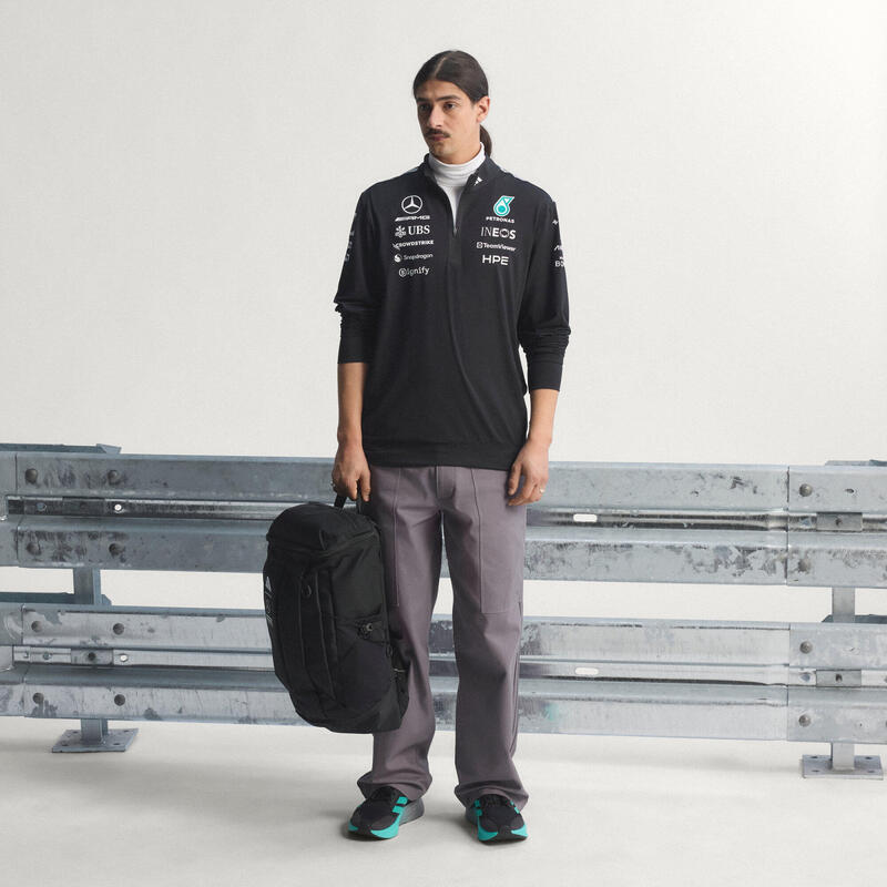 Bluză sport MERCEDES - AMG PETRONAS FORMULA 1 TEAM ENGINEERS QUARTER ZIP