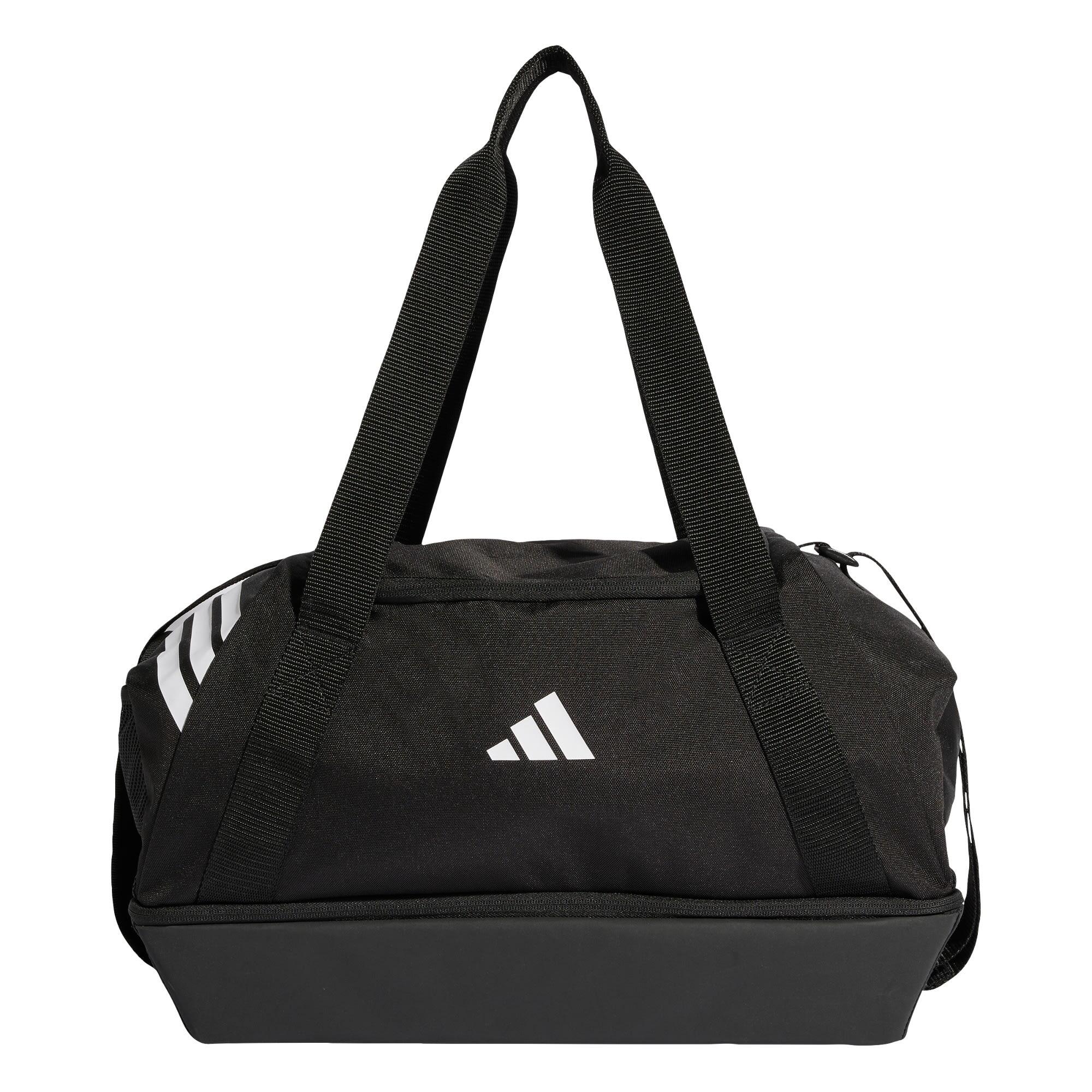 Adidas - Sac De Sport Tiro Petit Format Avec Compartiment Inférieur - Sac De Hockey - Blanc|noir - Decathlon