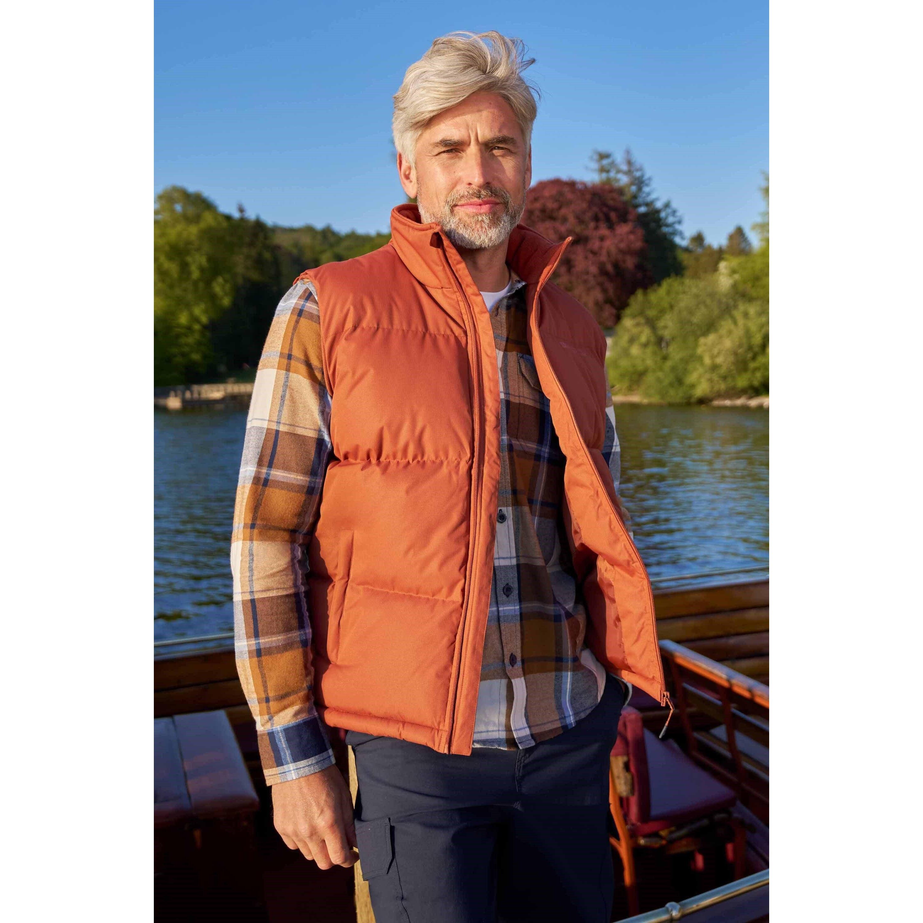 Mountain Warehouse Mens Rock Padded Gilet
