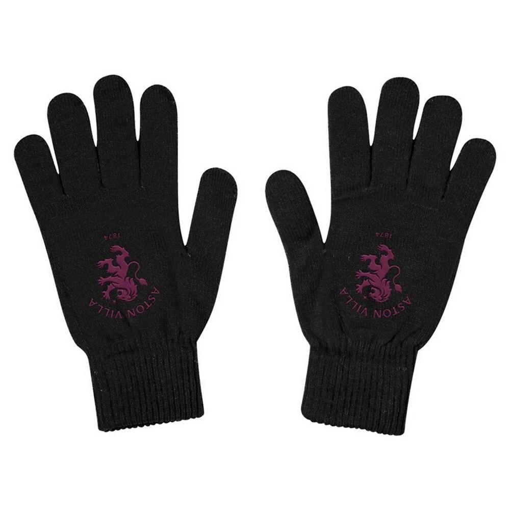 Aston Villa FC Unisex Adult Knitted Gloves