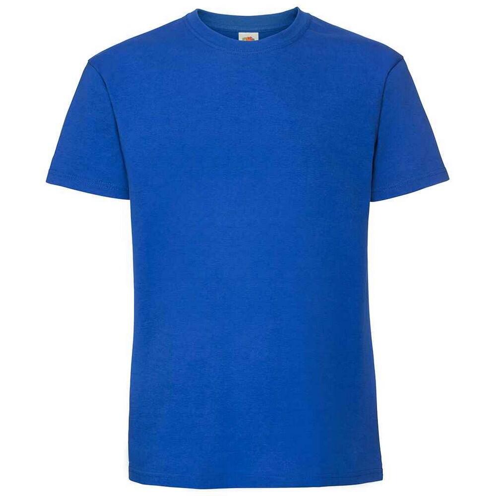 Fruit Of The Loom Mens Iconic 195 Premium Ringspun Cotton T-Shirt
