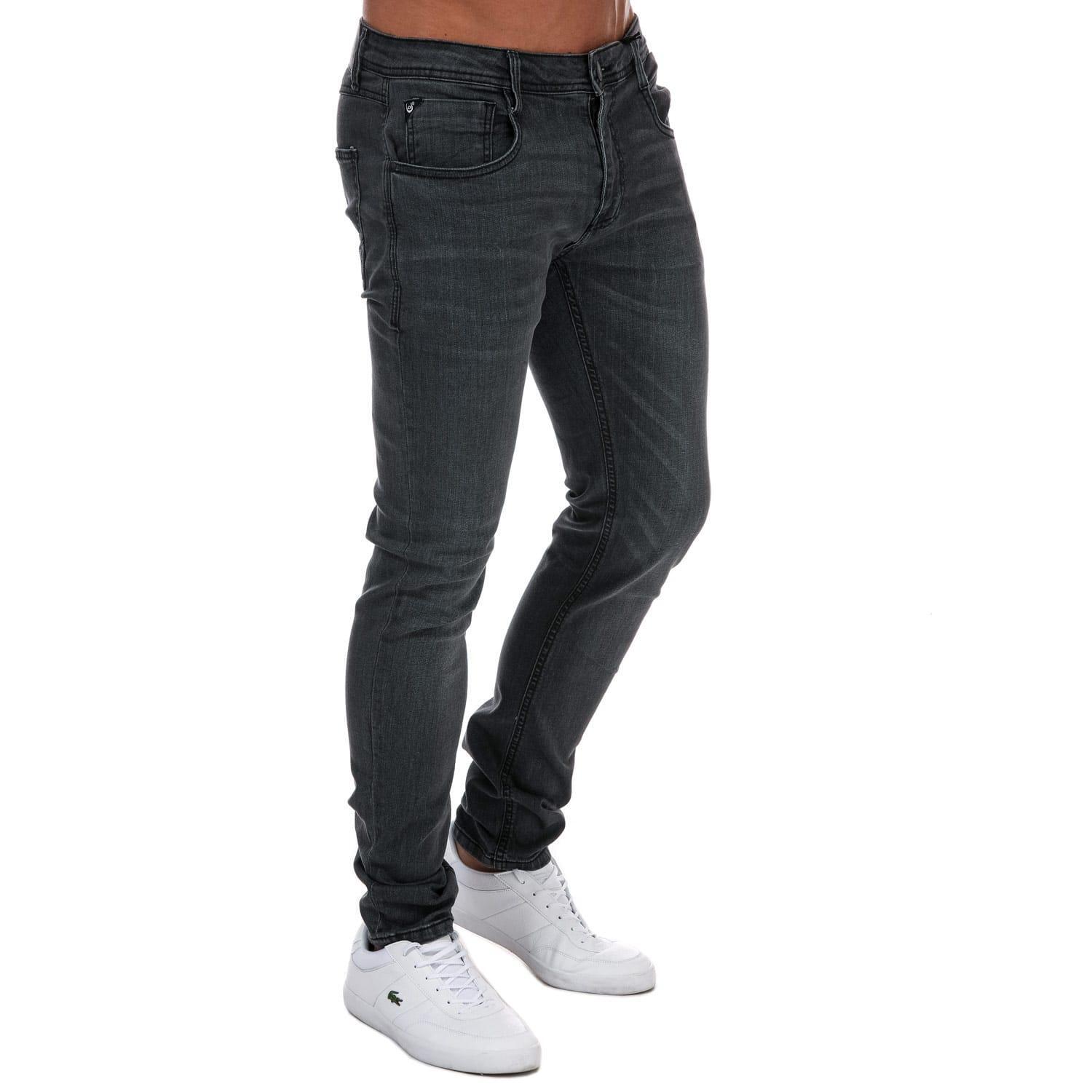 Duck and Cover Mens Maylead Slim Fitted Jeans