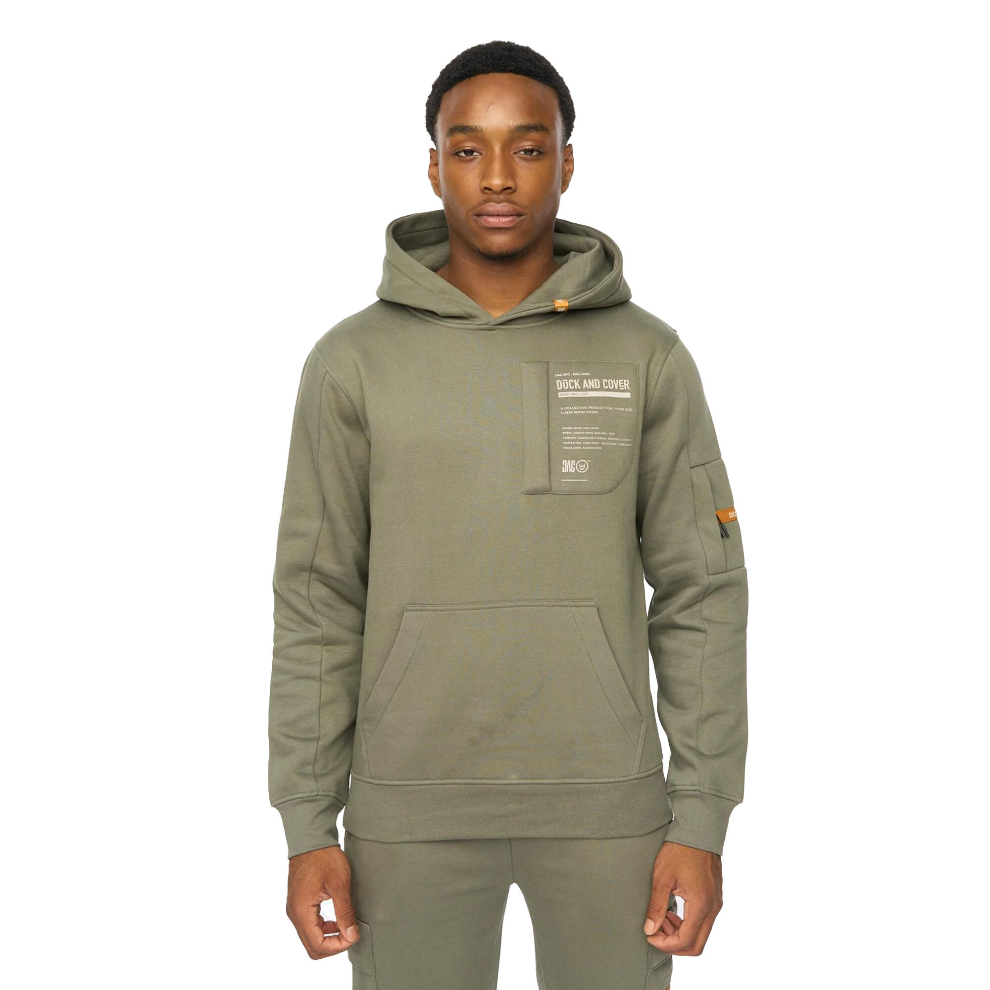 Duck and Cover Mens Adamsberg Hoodie