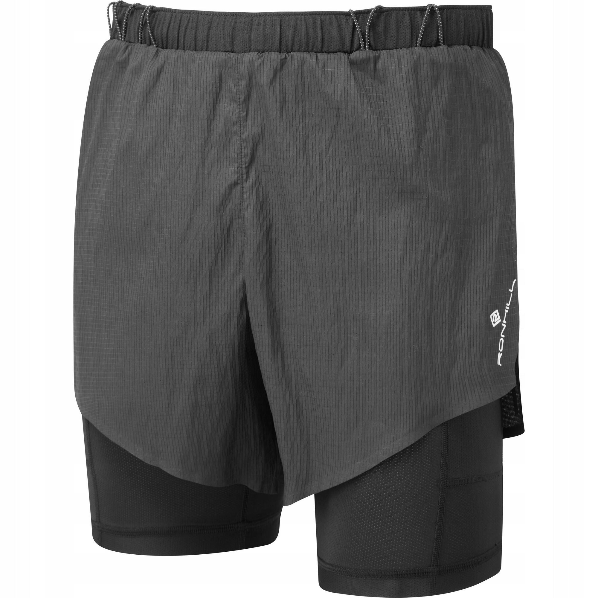 Ronhill Mens Tech Race Twin Shorts
