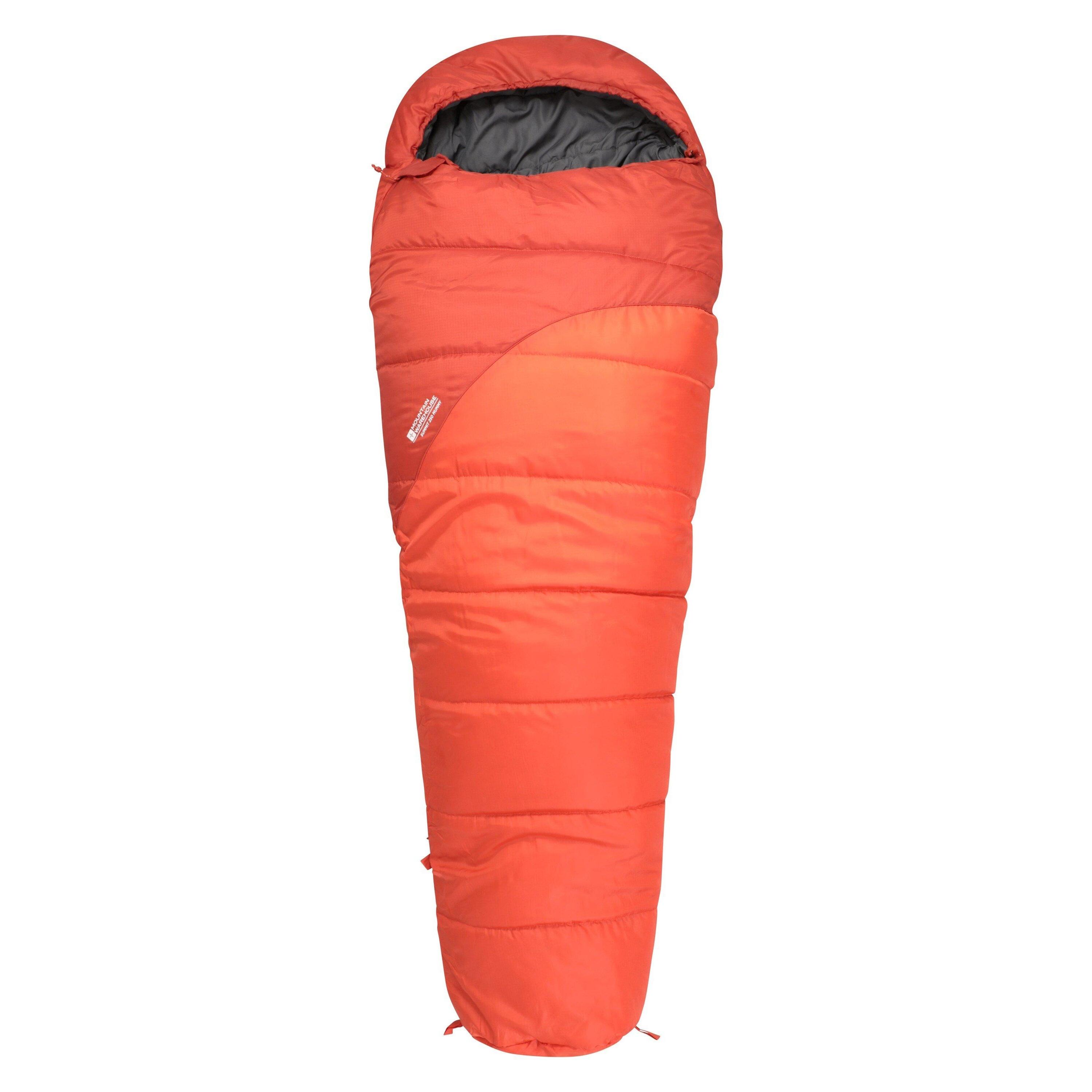 Mountain Warehouse Summit 250 Left Zip Mummy Sleeping Bag