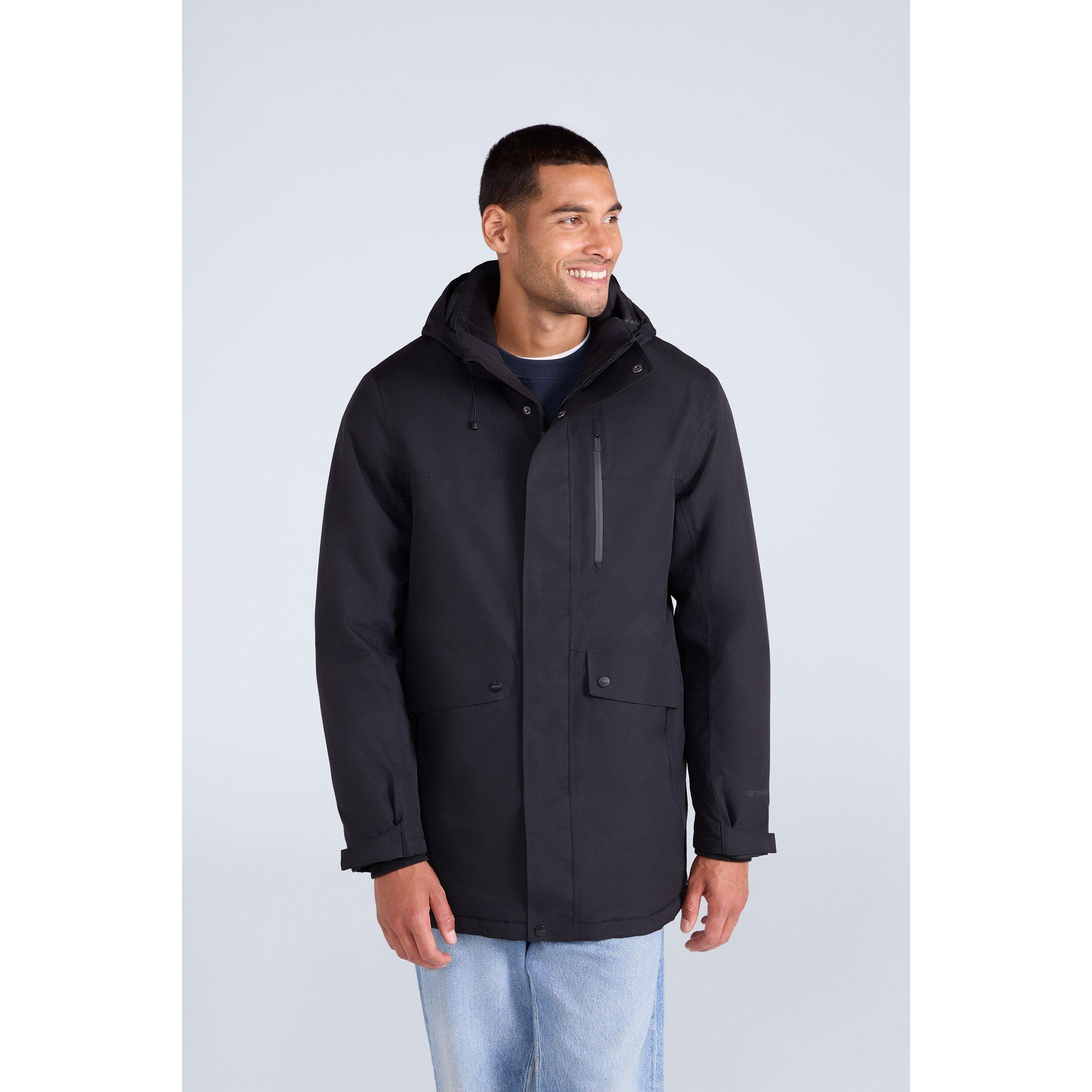 Animal Mens Lisbon Waterproof Parka