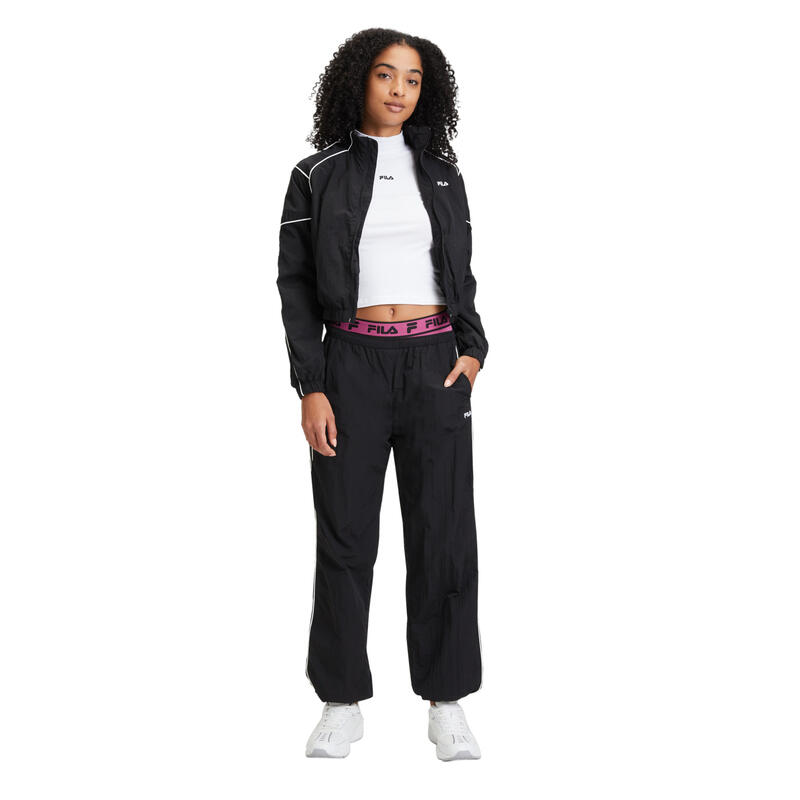 Pantaloni de sport supradimensionați FILA Laplace, cu talie joasă, pentru femei
