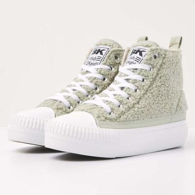 Sneakers british knight kaya mid veilig off white groen
