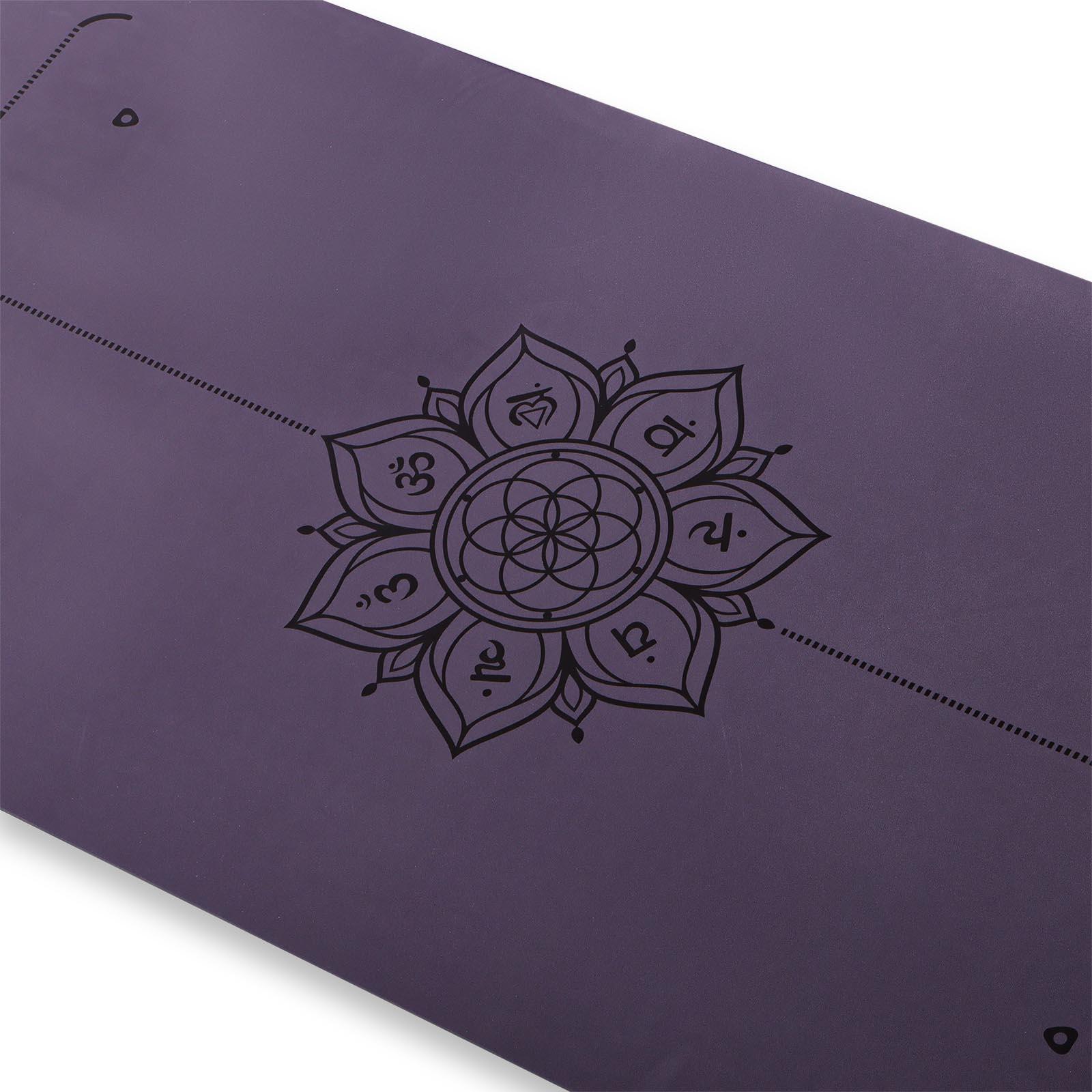 Tapis yoga PU nouvelle génération ultra antidérapant 6mm + Sac en liège 2/7