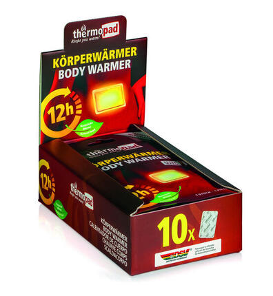 Selbstwärmende Körperwärmer – bis zu 12 Stunden Wärme – 10 Stück