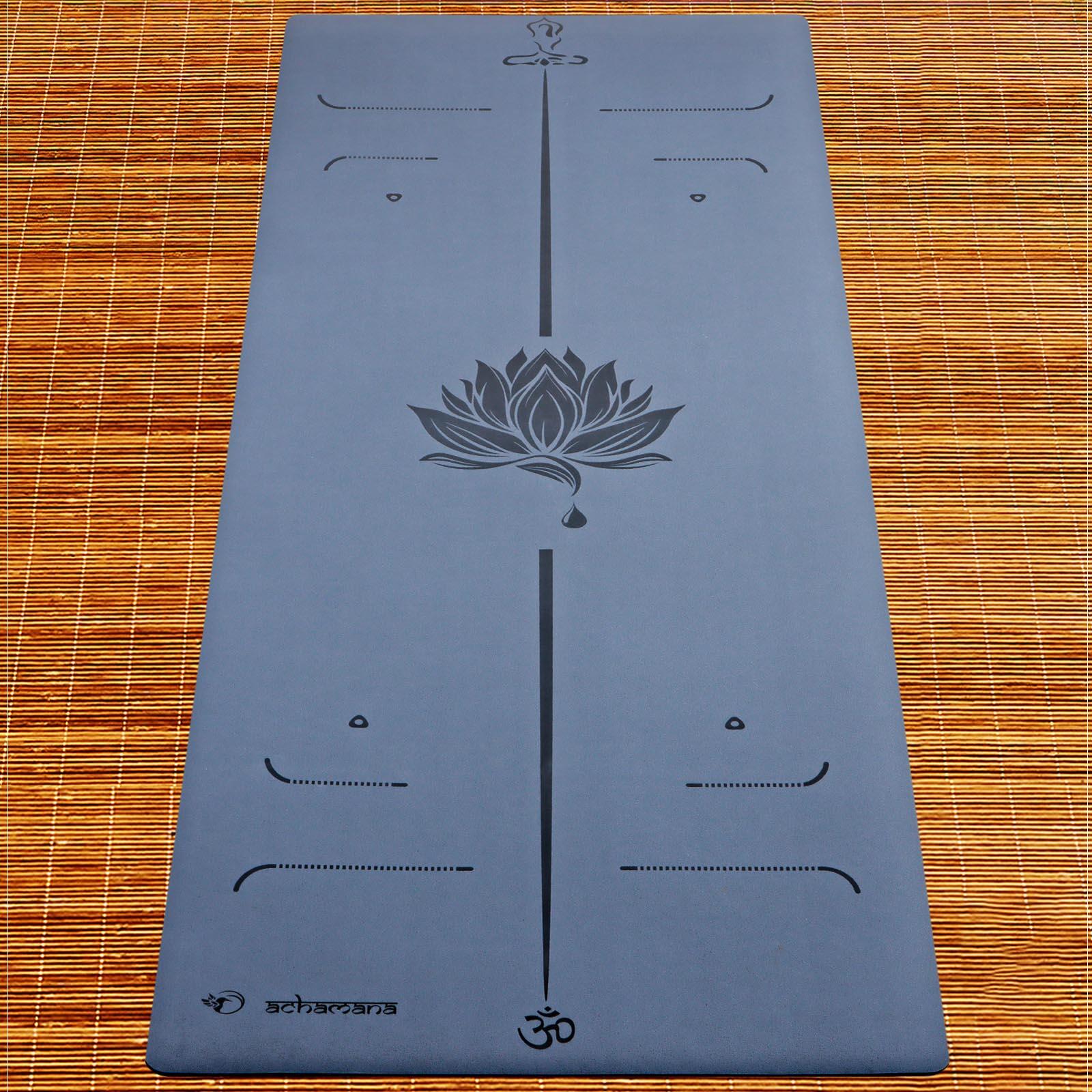 Tapis yoga Hi-tech ultra antidérapant PU, 6mm - 3 matériaux, plus de confort 6/7