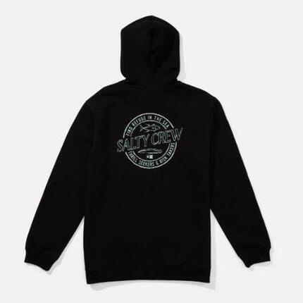 Sweat-shirt Salty Crew Skewed Zip Noir