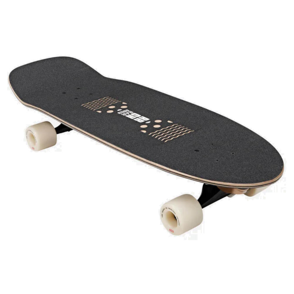 Surfskate Cruiser Skateboard Globe Walrus Black Peaking 31'' 3/4
