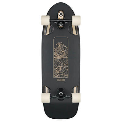 Surfskate cruiser skateboard globe walrus black peaking 31''
