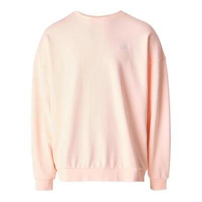 Nike club fleece sweater met ronde hals gewassen koraal
